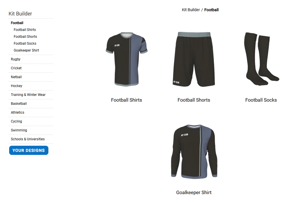 Le créateur du kit de football de mon club